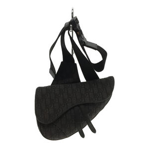 Christian Dior Canvas Oblique Saddlebag